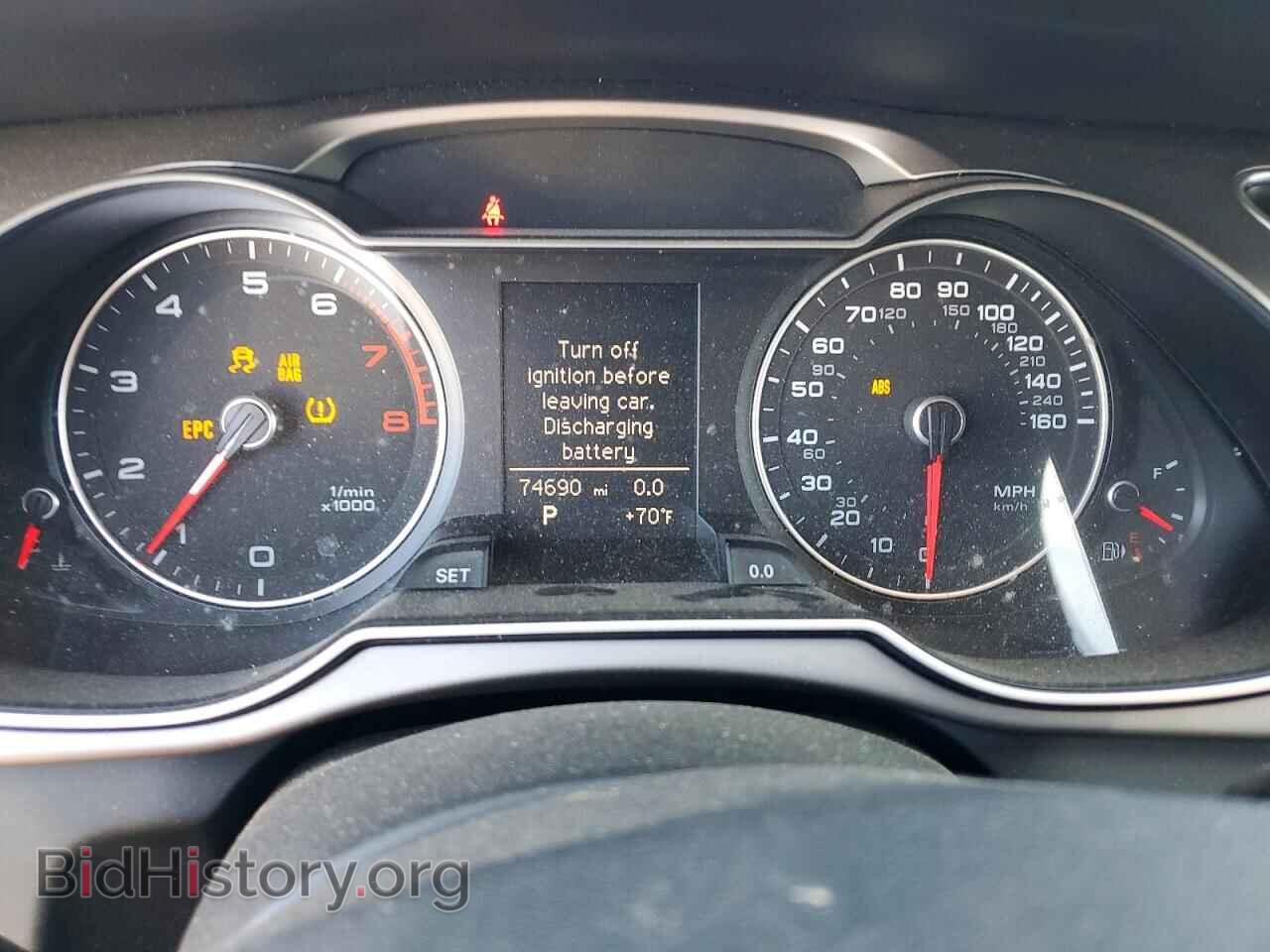 2013 AUDI A4 - VIN: WAUAFAFL4DN048701 - Фото 9