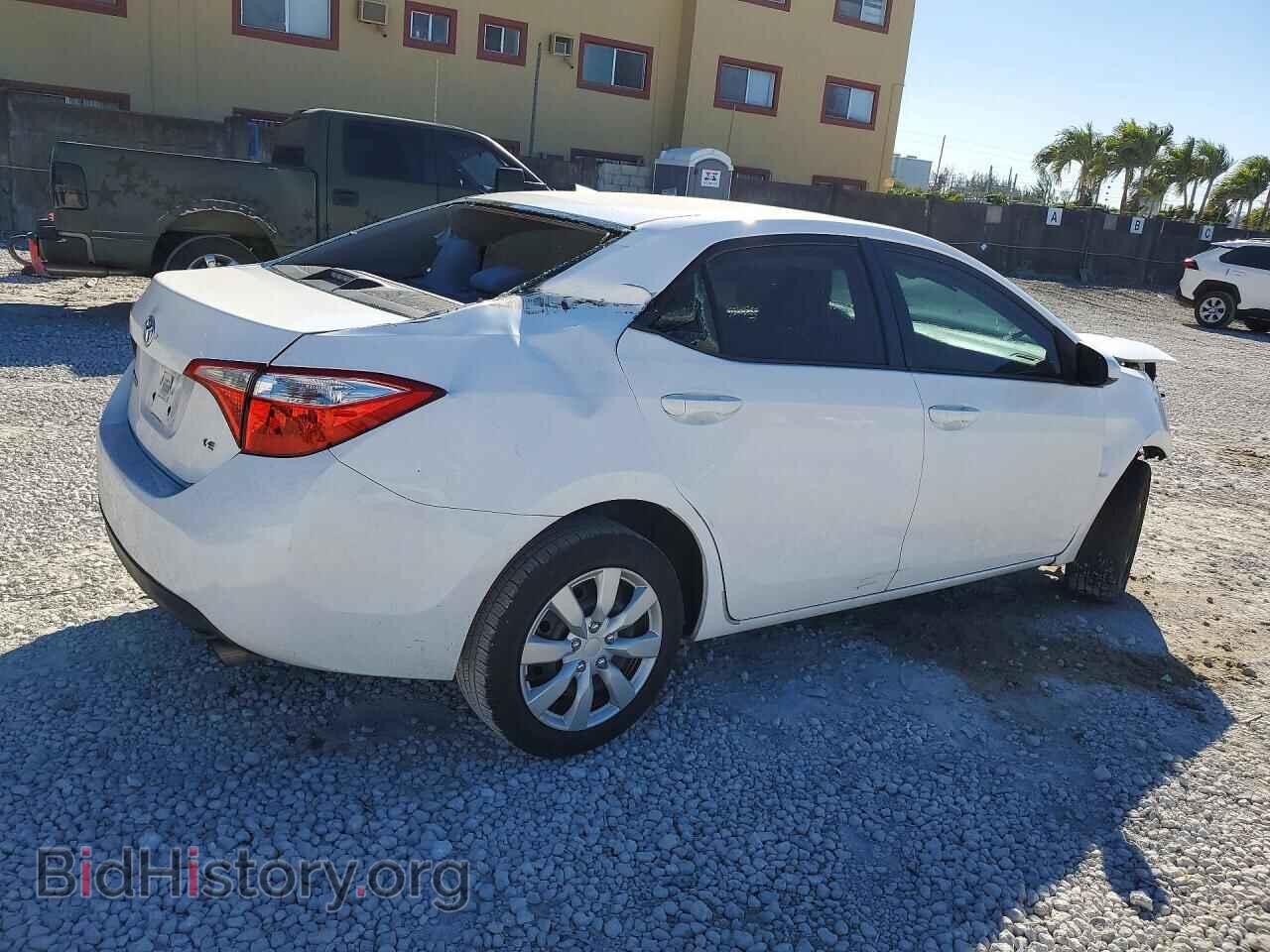 2014 TOYOTA COROLLA - VIN: 2T1BURHE0EC035152 - Фото 3