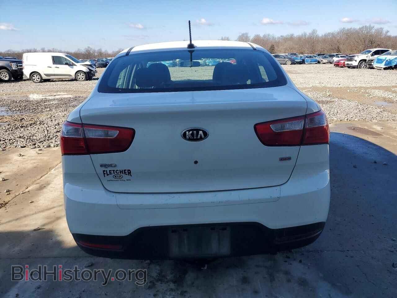 2013 KIA RIO - VIN: KNADM4A30D6191540 - Фото 6