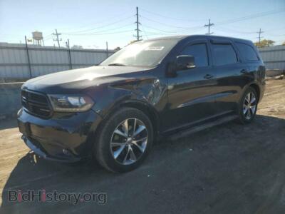 2014 Dodge DURANGO R/T, black — VIN 1C4SDJCT0EC977928, Copart