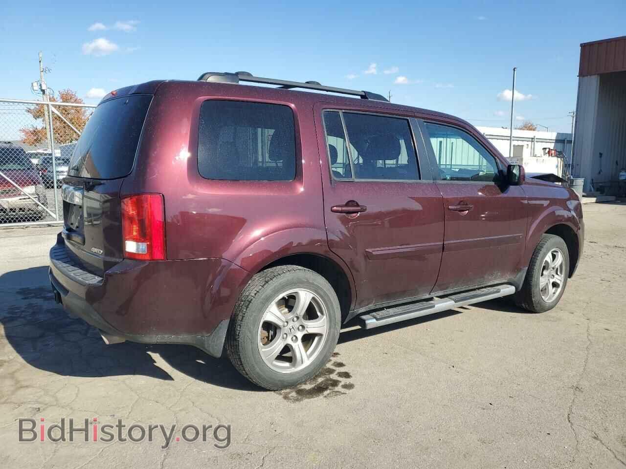 2012 HONDA PILOT - VIN: 5FNYF4H56CB052425 - Photo 3