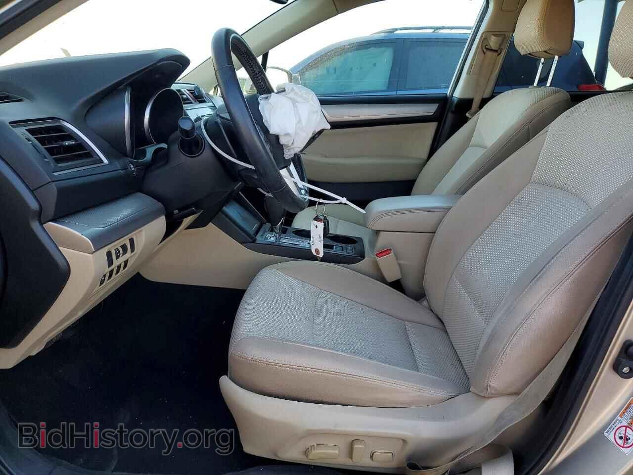2016 SUBARU OUTBACK - VIN: 4S4BSBCC6G3255504 - Фото 7