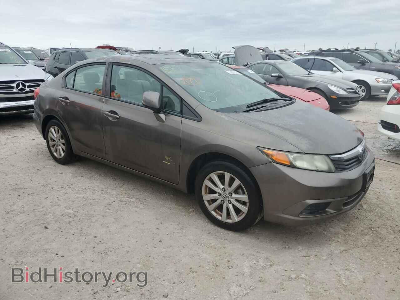 2012 HONDA CIVIC - VIN: 2HGFB2F87CH605504 - Фото 4