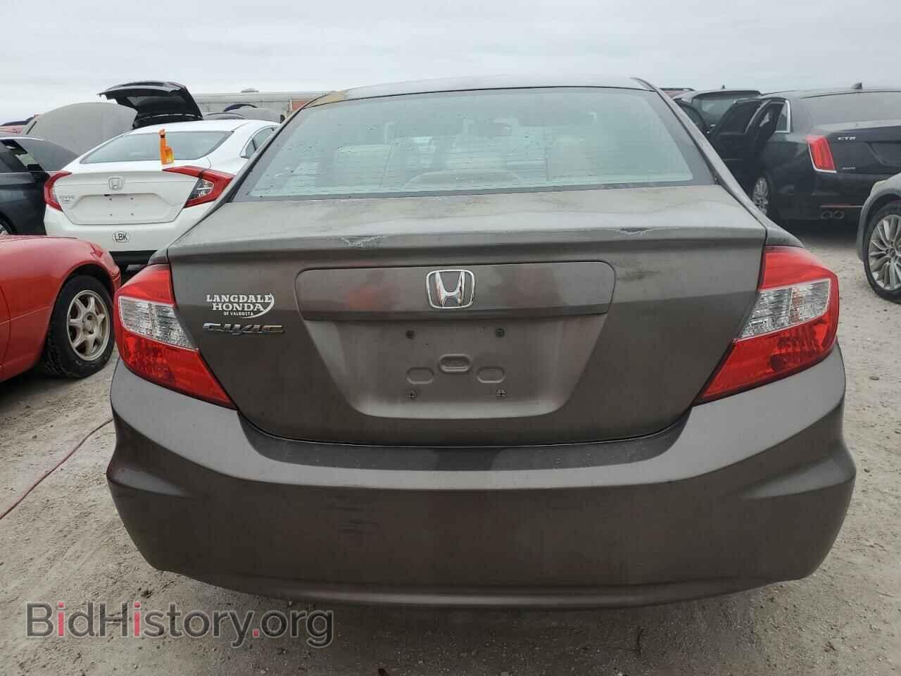2012 HONDA CIVIC - VIN: 2HGFB2F87CH605504 - Фото 6