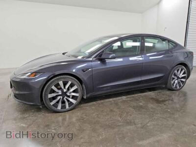 2024 Tesla MODEL 3, gray — VIN 5YJ3E1EA4RF748433, Copart