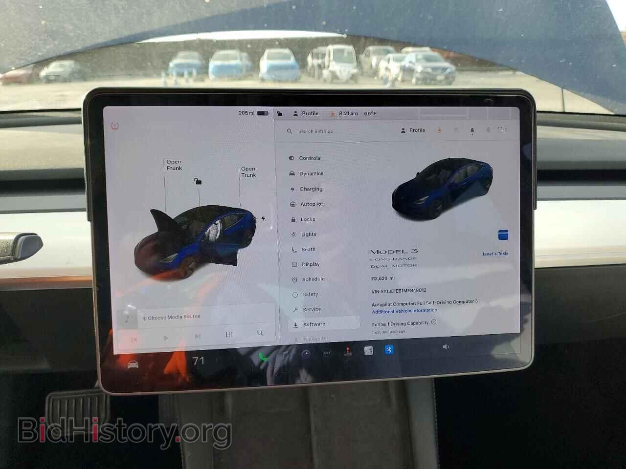 2021 TESLA MODEL 3 - VIN: 5YJ3E1EB1MF849012 - Photo 9