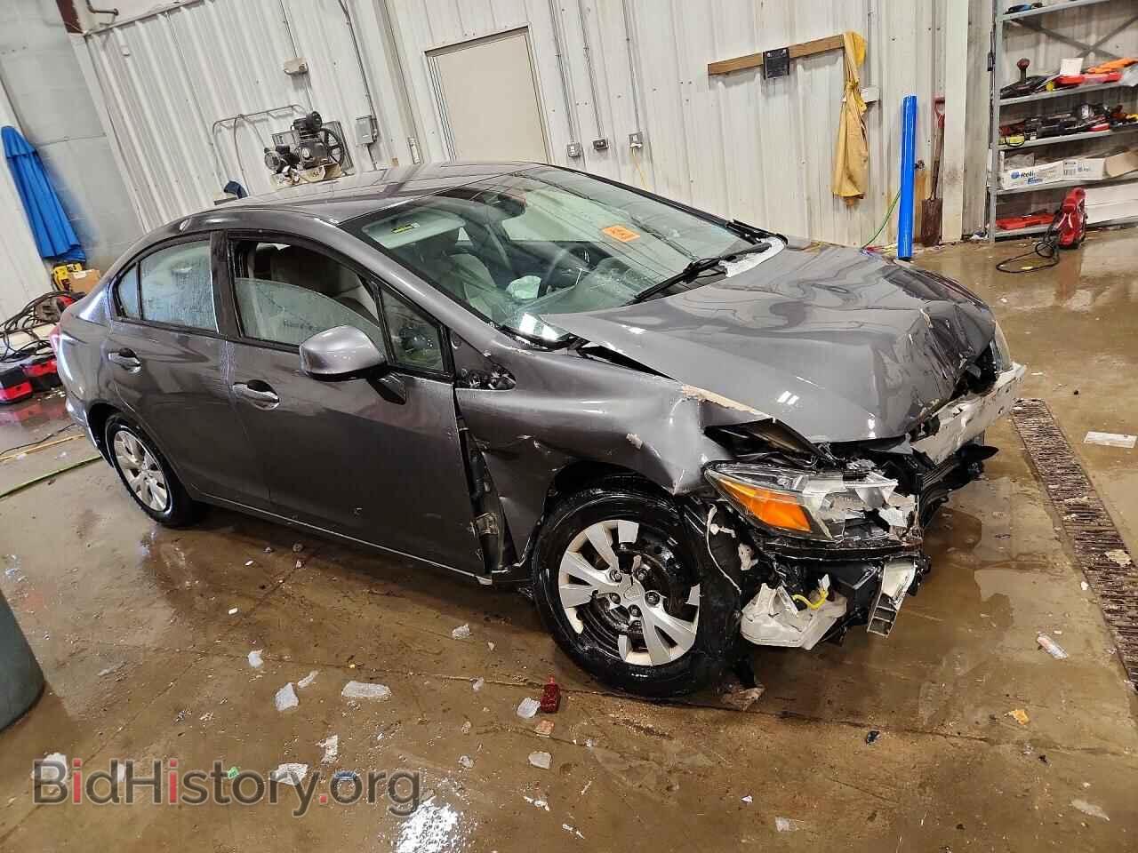 2012 HONDA CIVIC - VIN: 2HGFB2F54CH562990 - Фото 4