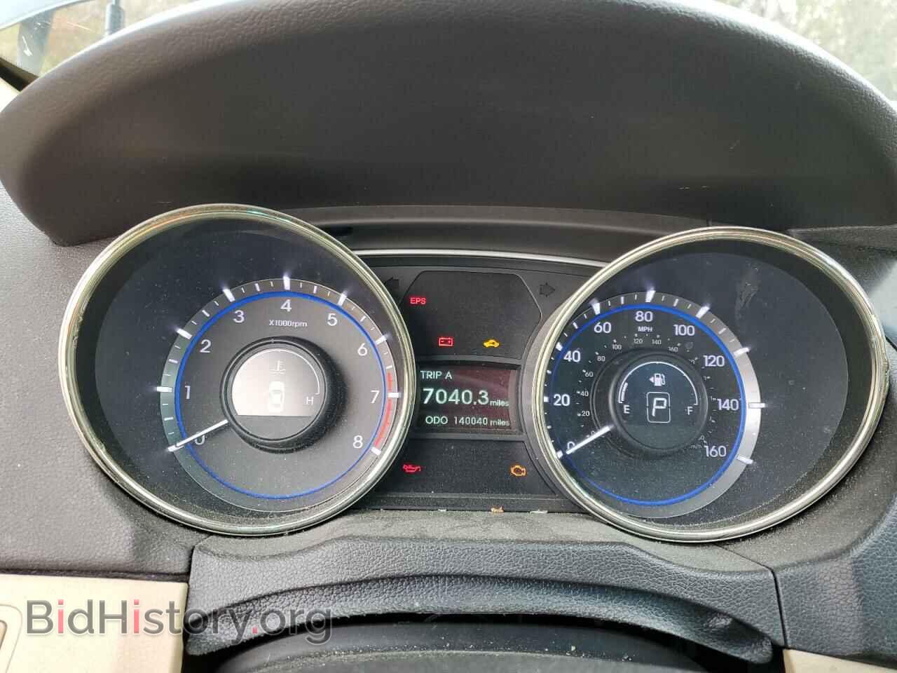 2013 HYUNDAI SONATA - VIN: 5NPEC4AB5DH693807 - Фото 9
