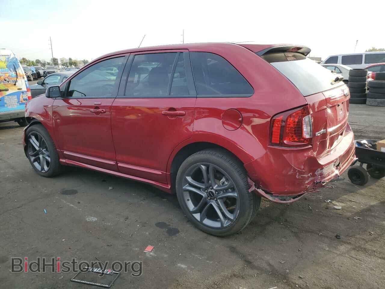 2014 FORD EDGE - VIN: 2FMDK4AK2EBA17905 - Фото 2
