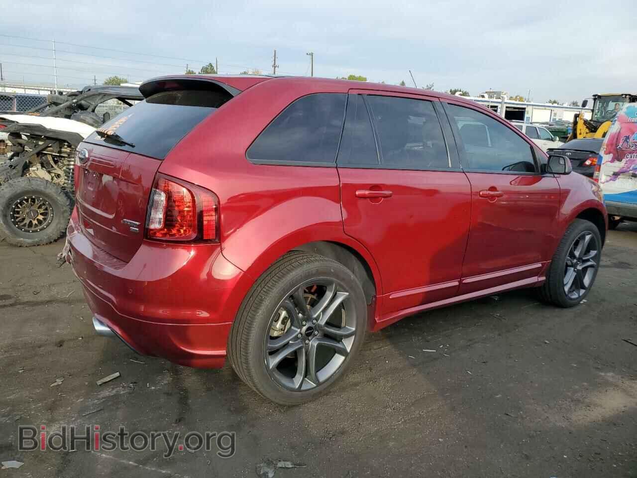2014 FORD EDGE - VIN: 2FMDK4AK2EBA17905 - Фото 3