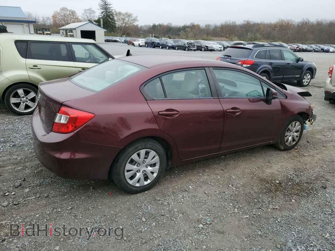 2012 HONDA CIVIC - VIN: 2HGFB2F52CH531642 - Фото 3
