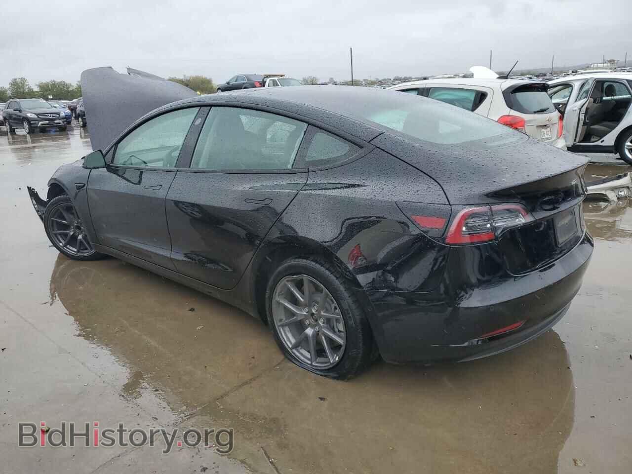 2022 TESLA MODEL 3 - VIN: 5YJ3E1EA0NF187223 - Фото 2