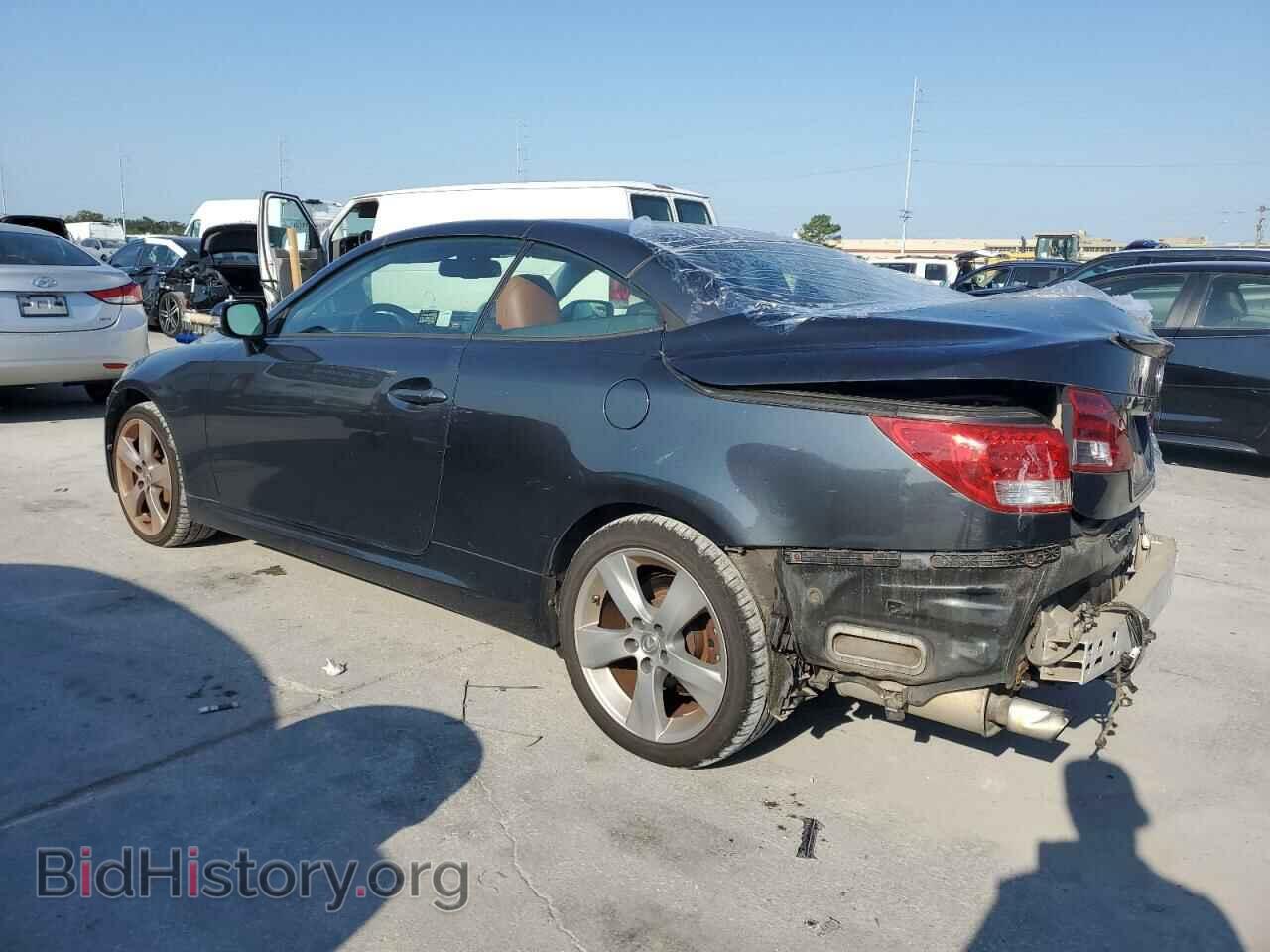 2011 LEXUS IS - VIN: JTHFE2C27B2505219 - Фото 2