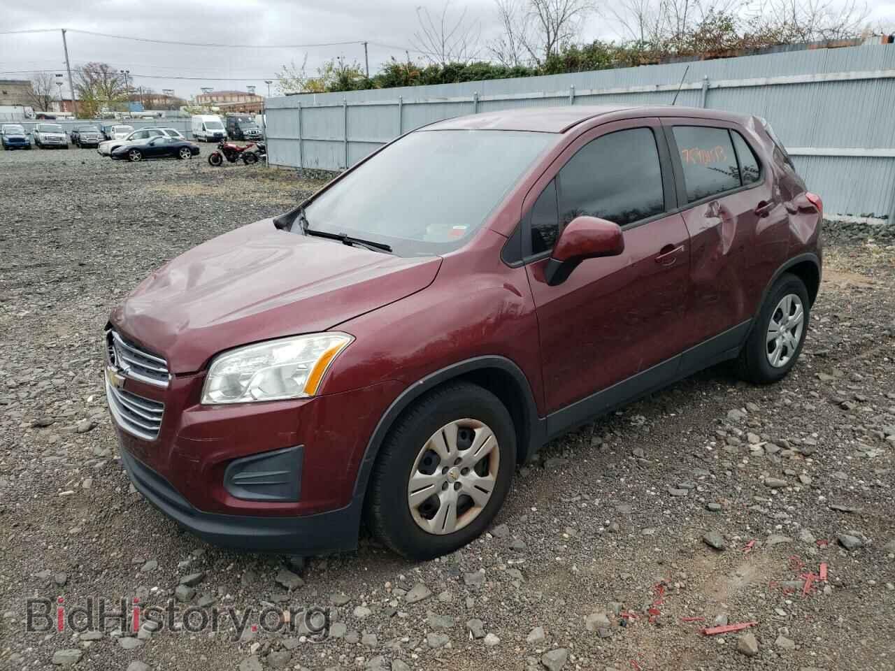 Фотография 3GNCJKSBXGL280356 - CHEVROLET TRAX 2016