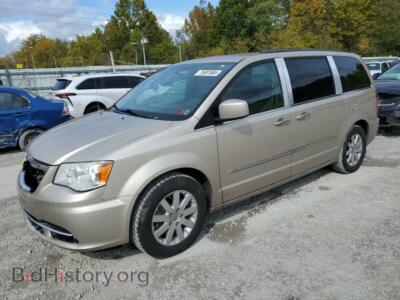2014 Chrysler MINIVAN Touring, золотистый — VIN 2C4RC1BG6ER132157, Copart