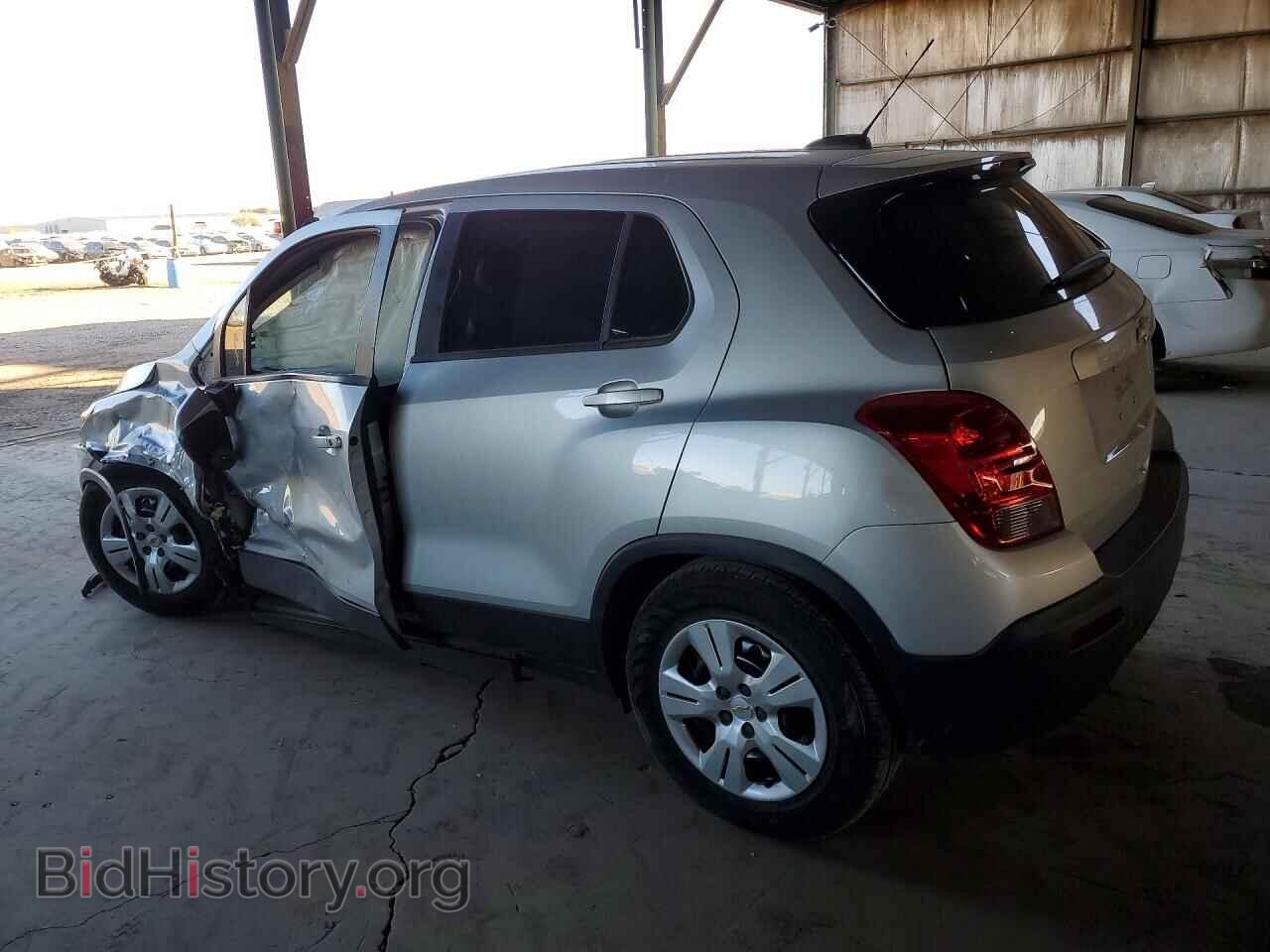 2016 CHEVROLET TRAX - VIN: 3GNCJKSB5GL125097 - Фото 2
