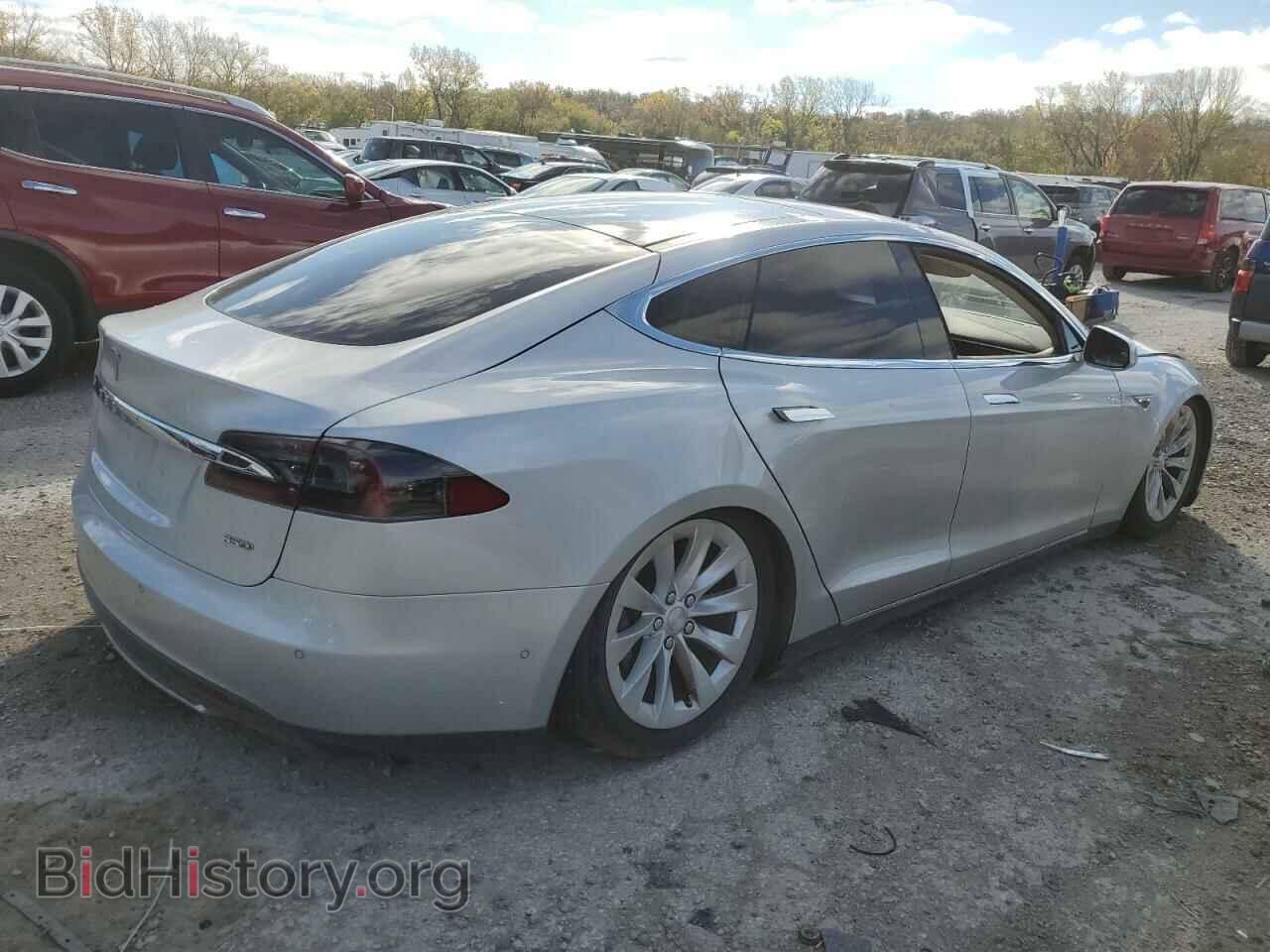 2015 TESLA MODEL S - VIN: 5YJSA1H2XFFP73196 - Фото 3