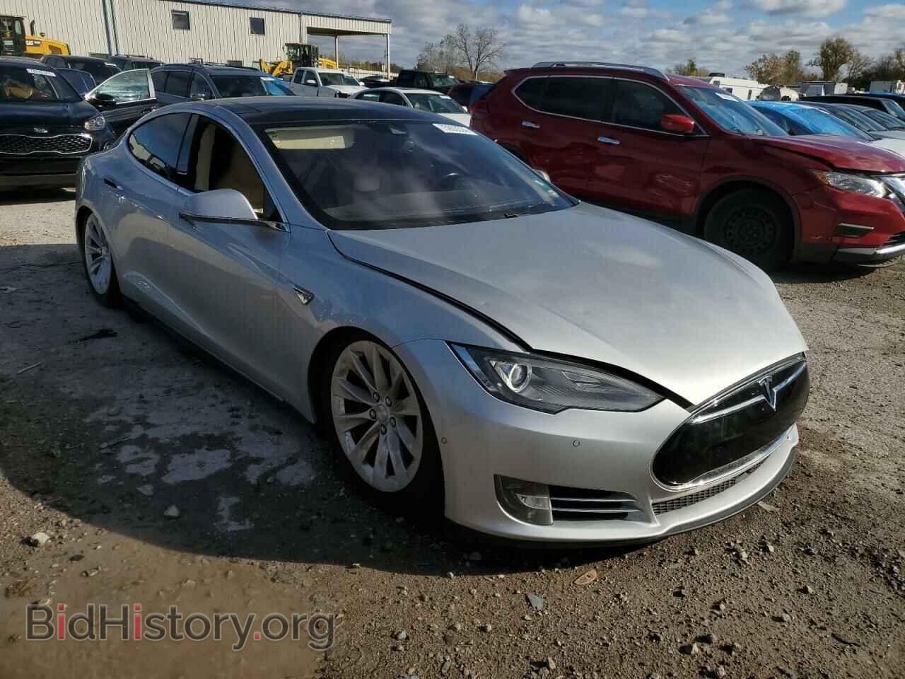 2015 TESLA MODEL S - VIN: 5YJSA1H2XFFP73196 - Фото 4