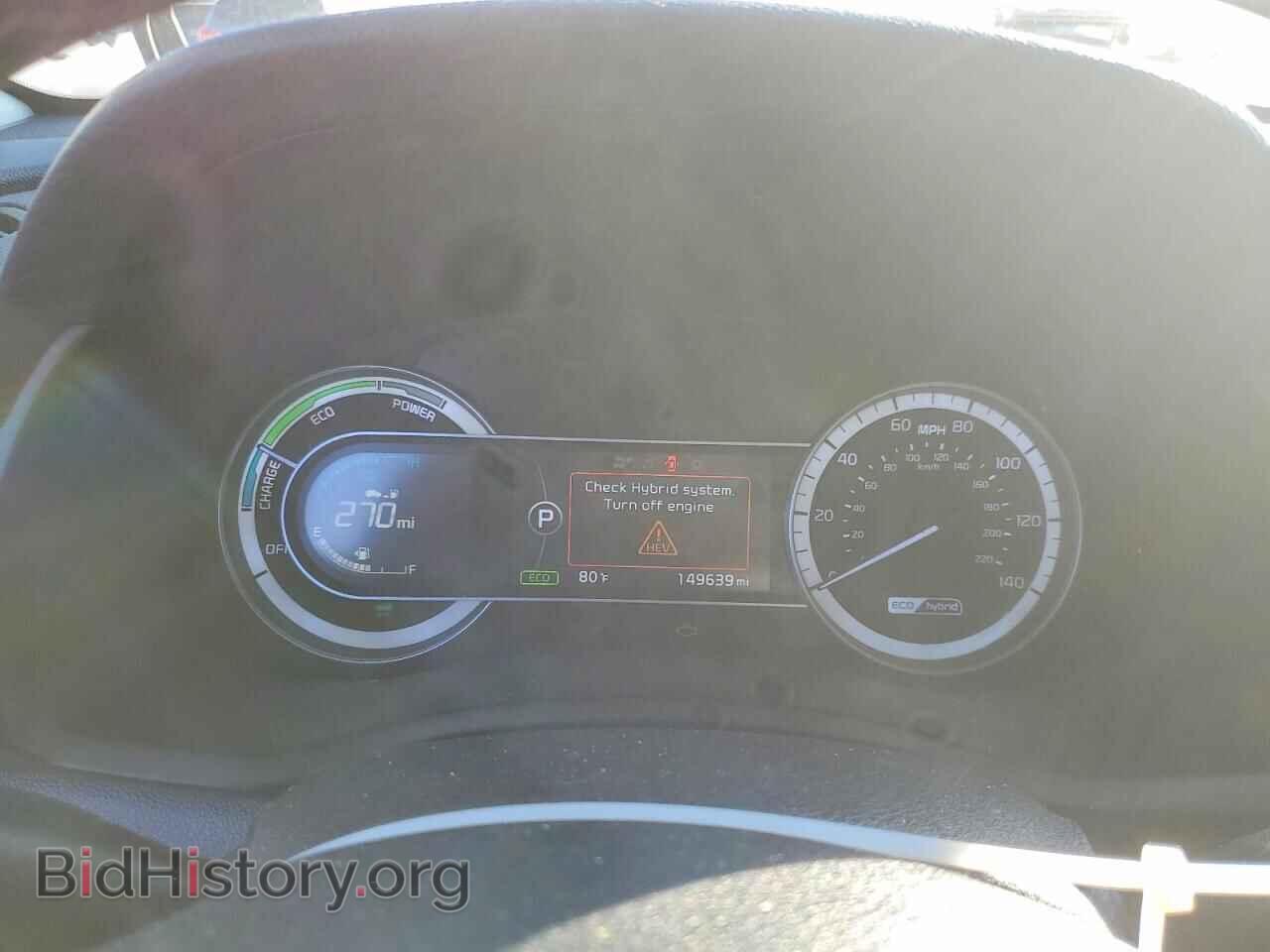 2017 KIA NIRO - VIN: KNDCC3LC9H5053497 - Фото 9