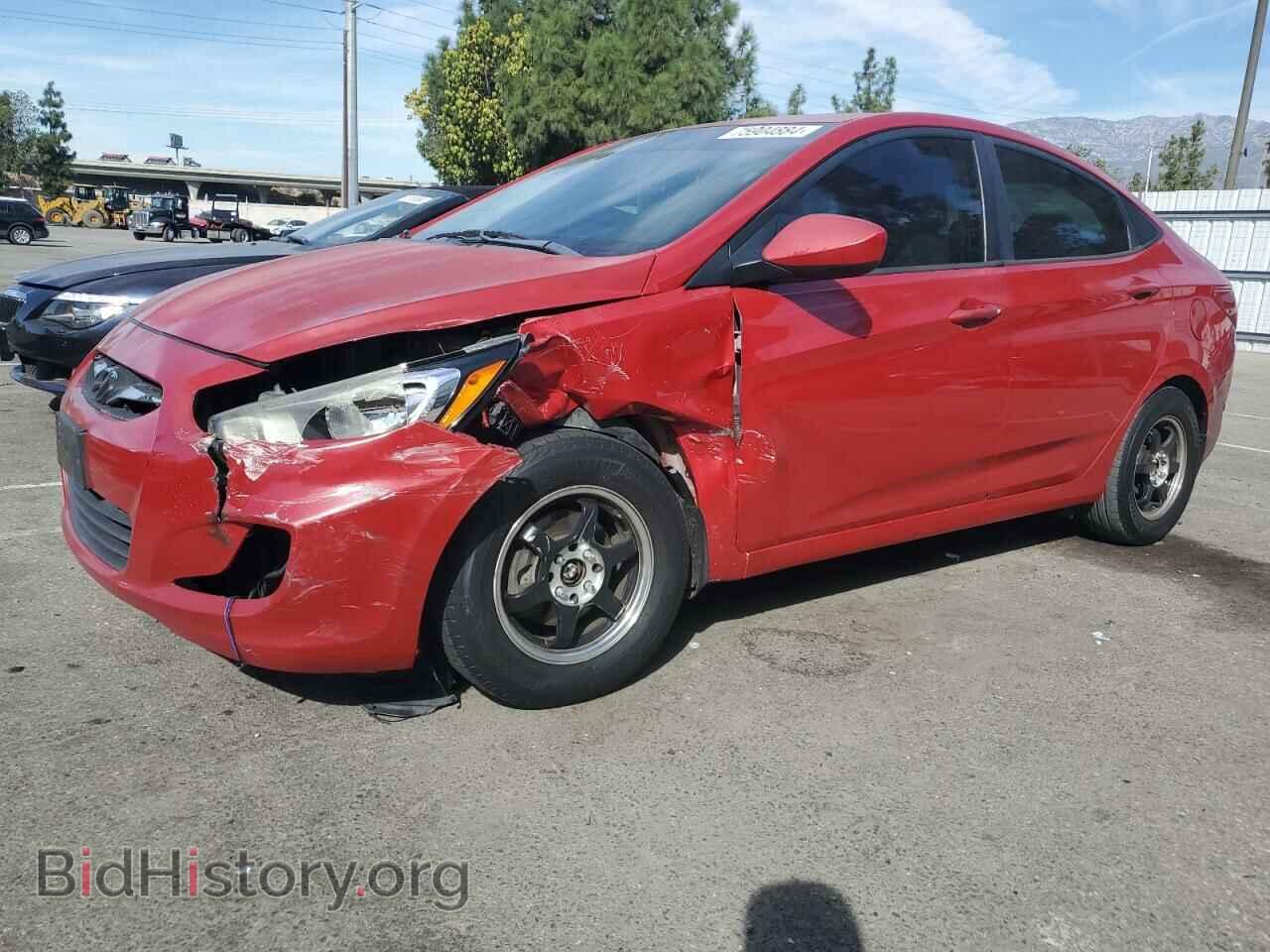 Фотография KMHCT4AE5DU392408 - HYUNDAI ACCENT 2013