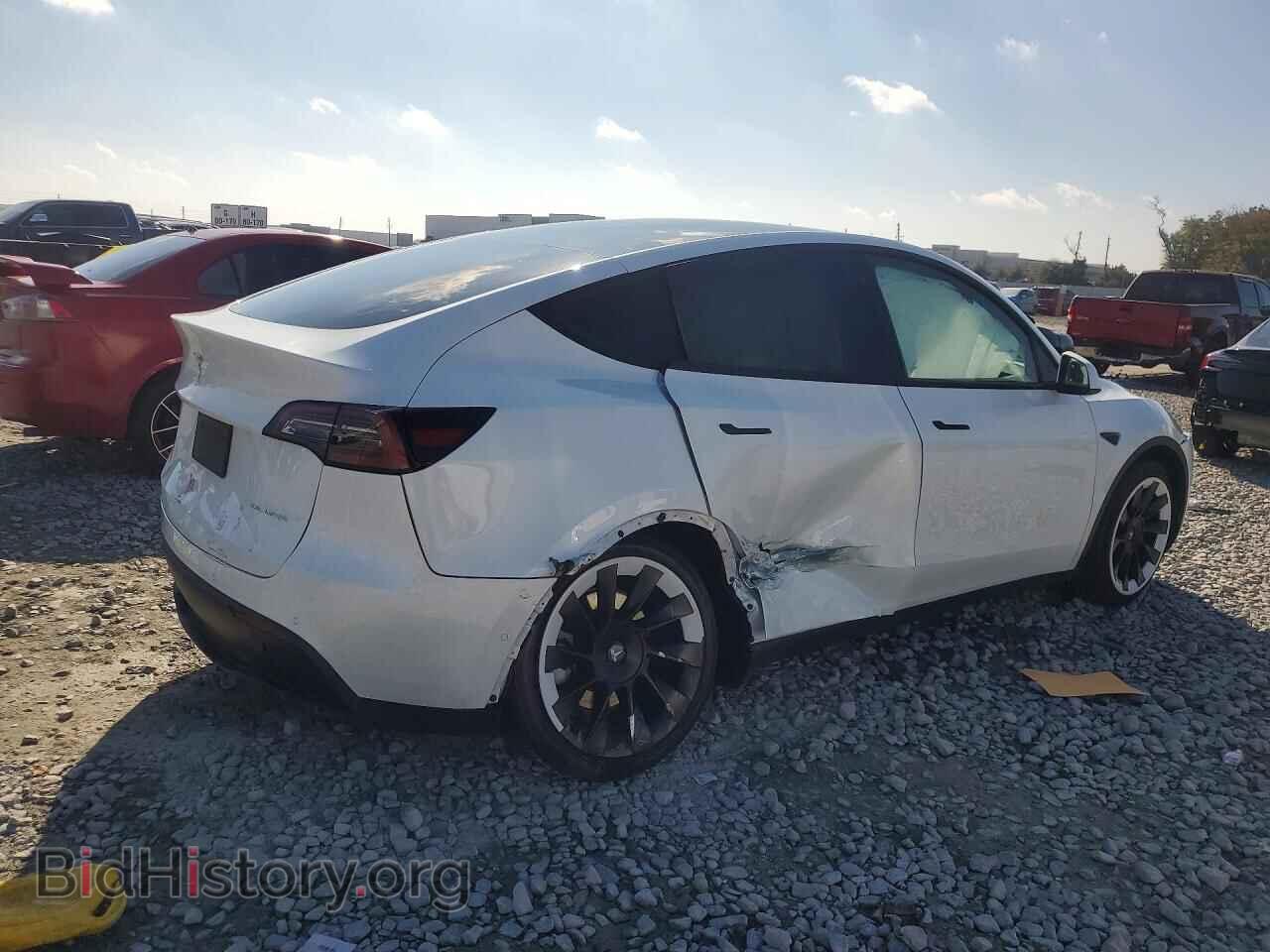 2022 TESLA MODEL Y - VIN: 7SAYGDEE5NF354733 - Фото 3