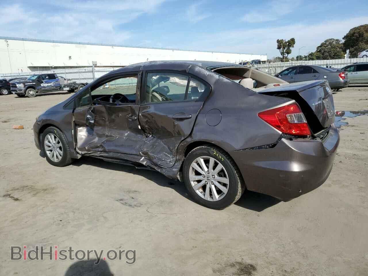 2012 HONDA CIVIC - VIN: 2HGFB2F81CH535045 - Фото 2