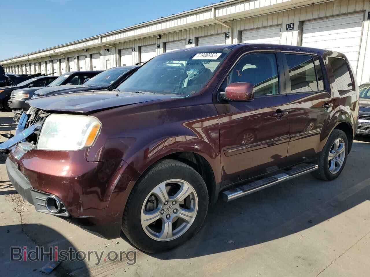 Фотография 5FNYF4H63CB036692 - HONDA PILOT 2012
