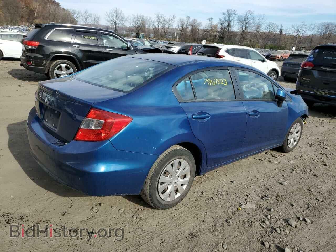 2012 HONDA CIVIC - VIN: 19XFB2F58CE354508 - Фото 3