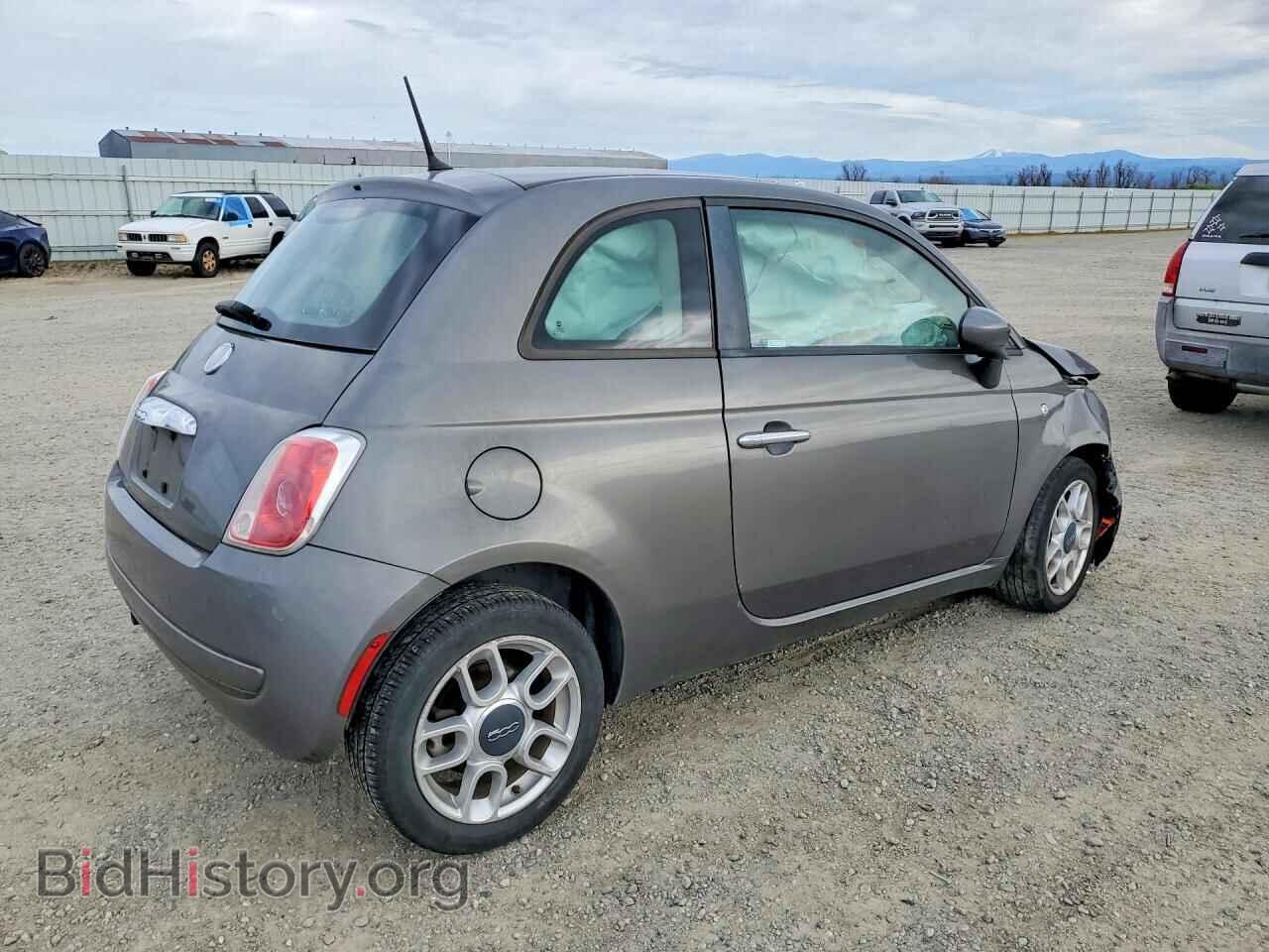 2012 FIAT 500 - VIN: 3C3CFFAR5CT124367 - Фото 3