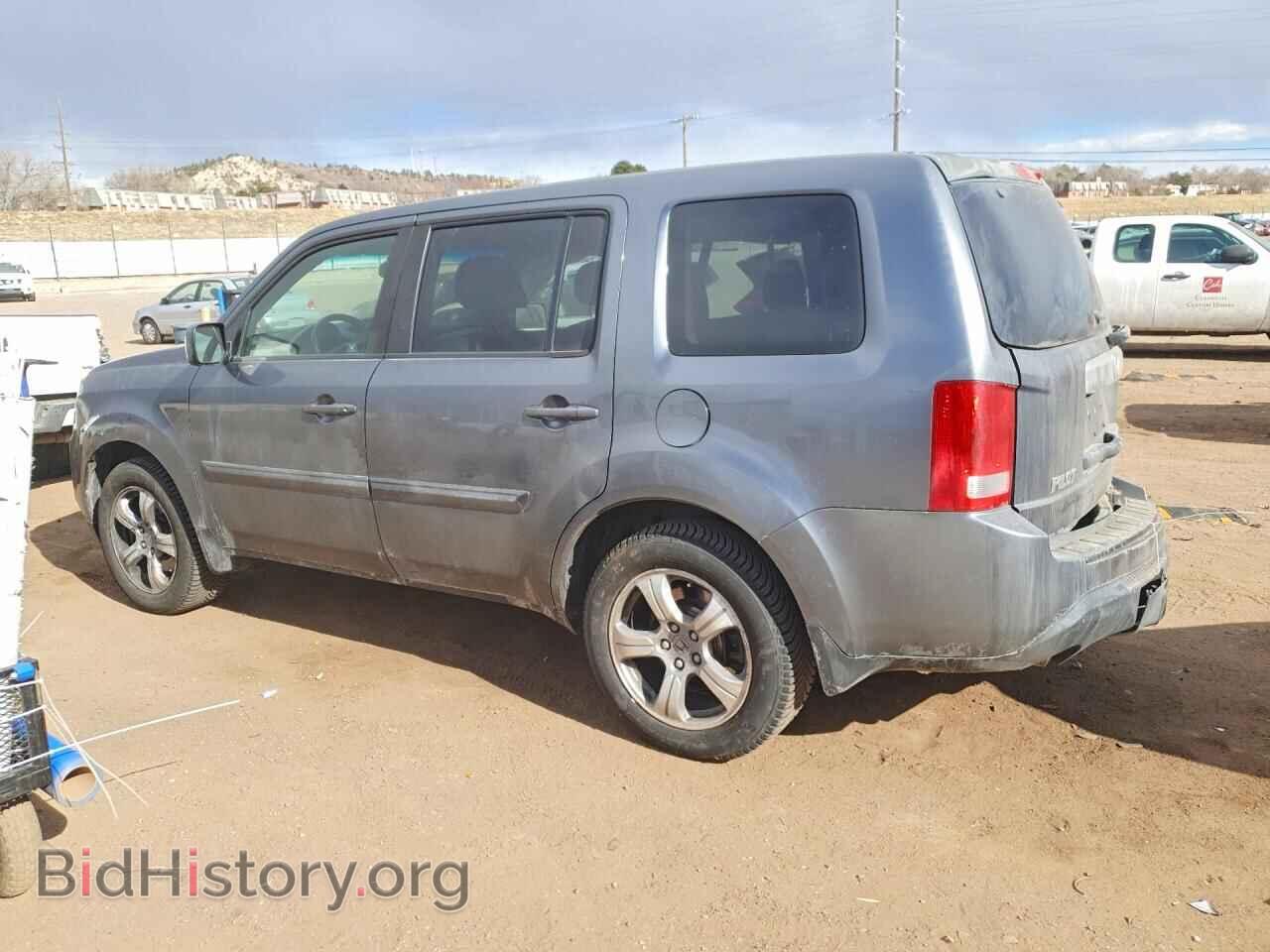 2012 HONDA PILOT - VIN: 5FNYF4H76CB072501 - Photo 2