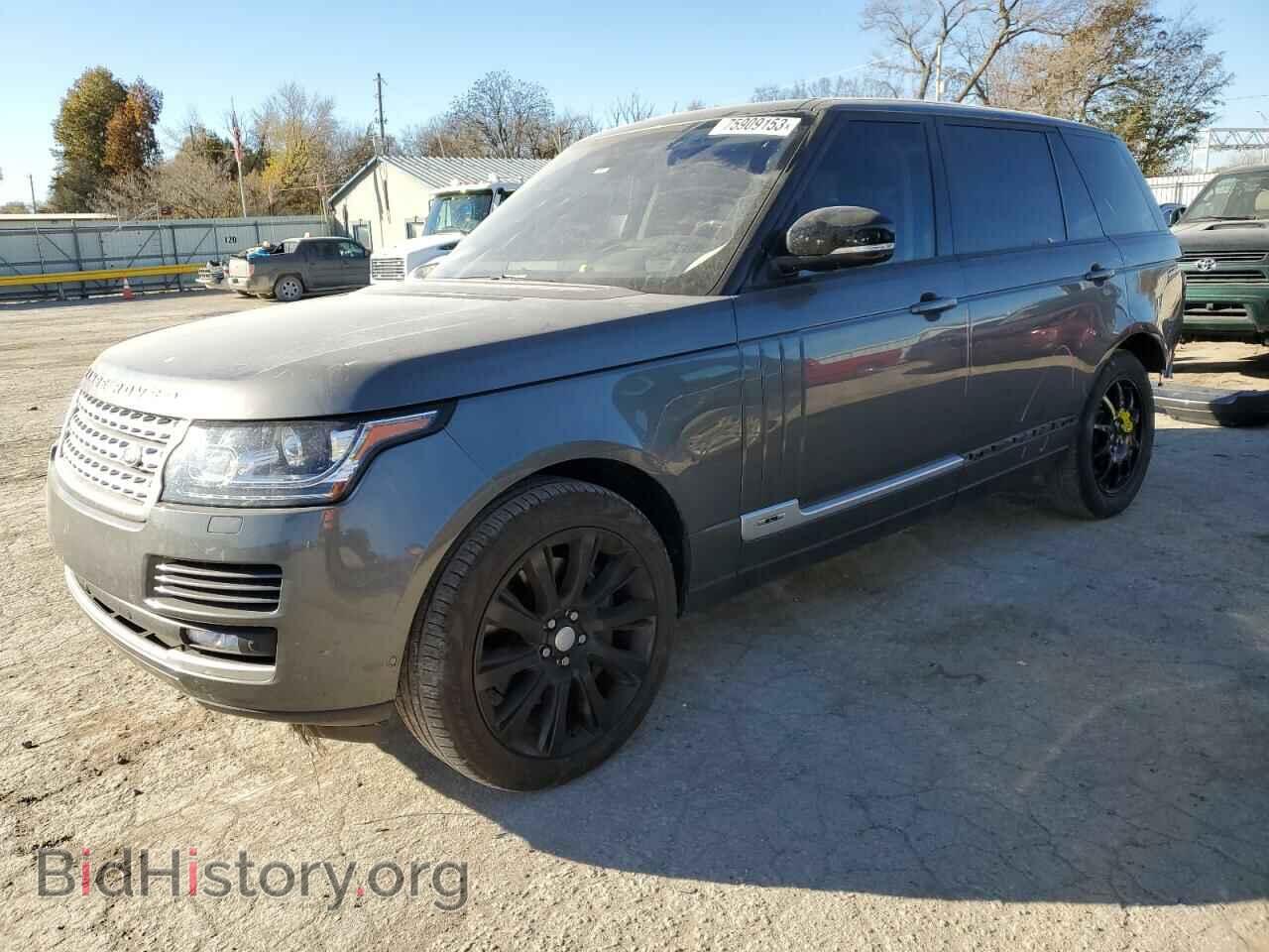 Фотография SALGS5FE7HA352743 - LAND ROVER RANGEROVER 2017