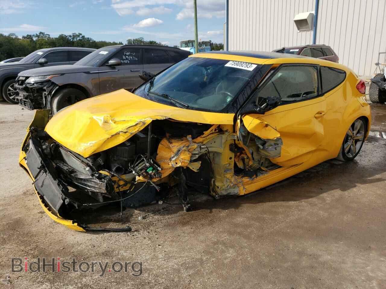 Фотография KMHTC6AD6GU297413 - HYUNDAI VELOSTER 2016
