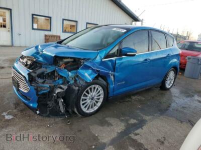 2015 Ford CMAX C-Max SEL, blue — VIN 1FADP5BU3FL112413, Copart