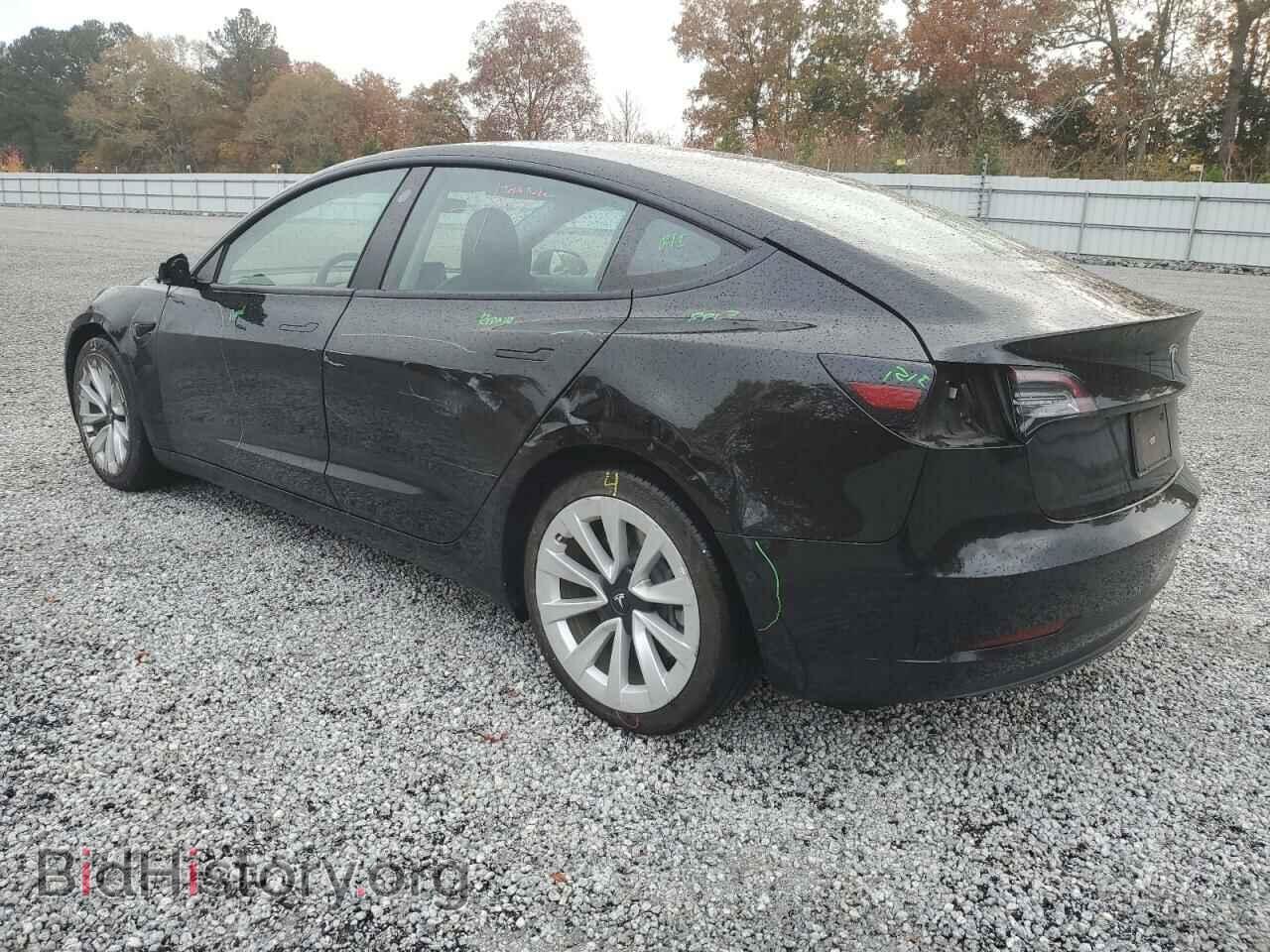 2022 TESLA MODEL 3 - VIN: 5YJ3E1EB9NF192302 - Фото 2
