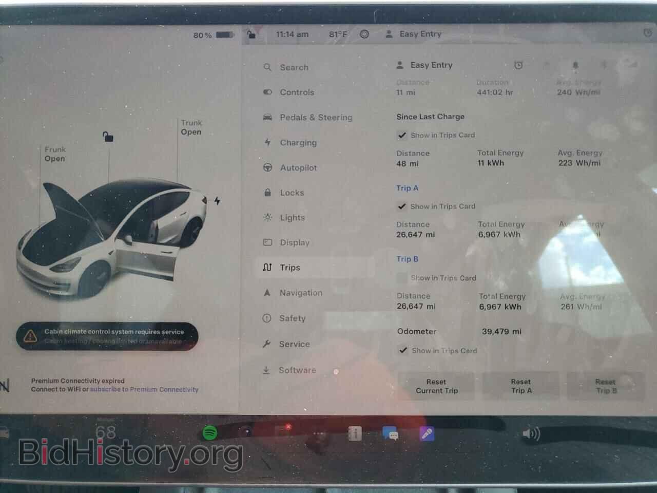 2023 TESLA MODEL 3 - VIN: 5YJ3E1EA4PF448324 - Фото 9