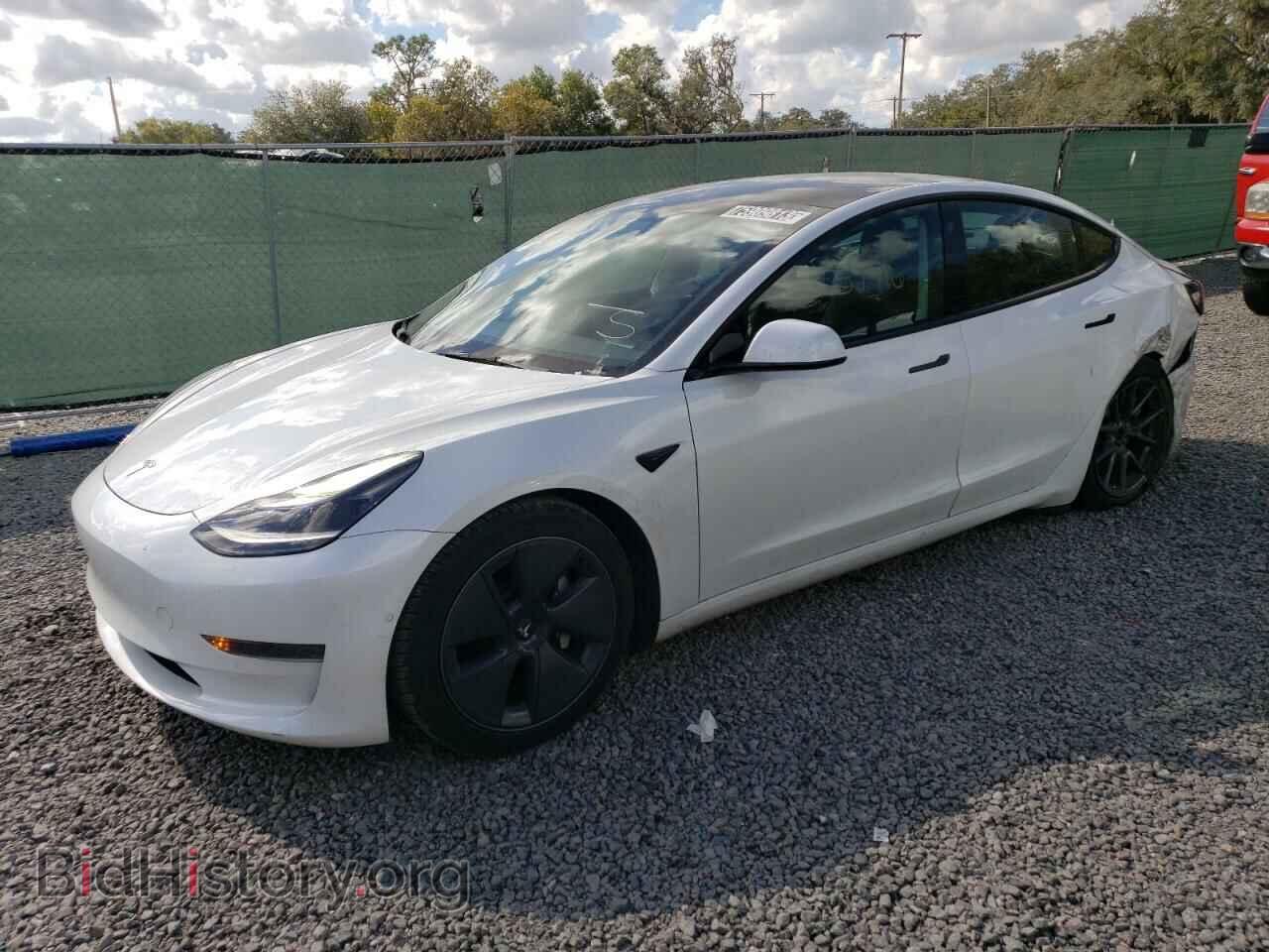Photo 5YJ3E1EA2MF086733 - TESLA MODEL 3 2021