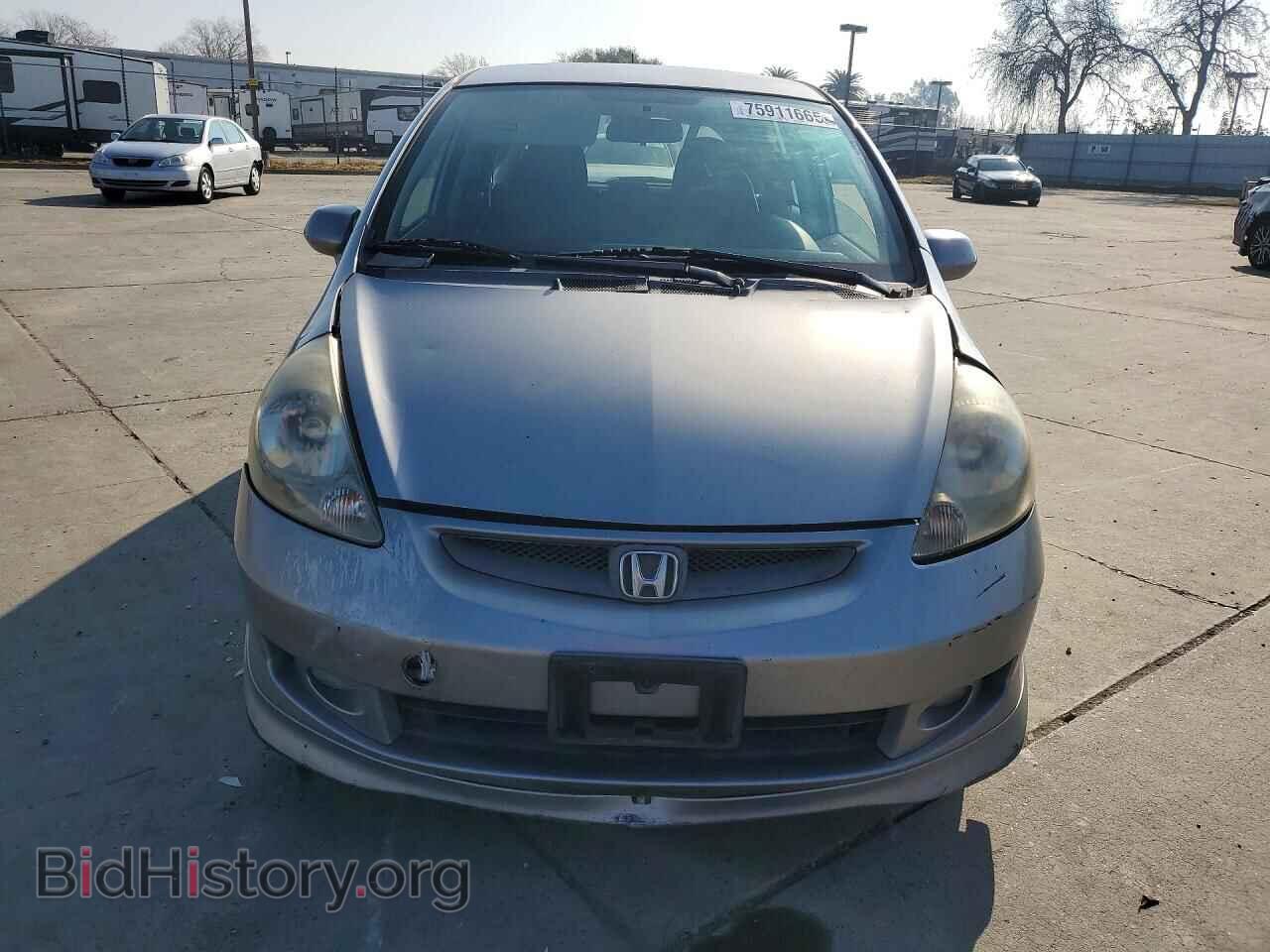 2007 HONDA FIT - VIN: JHMGD38697S056710 - Фото 5