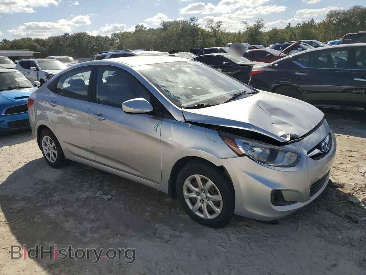 2013 HYUNDAI ACCENT - VIN: KMHCT4AE6DU415257 - Фото 4
