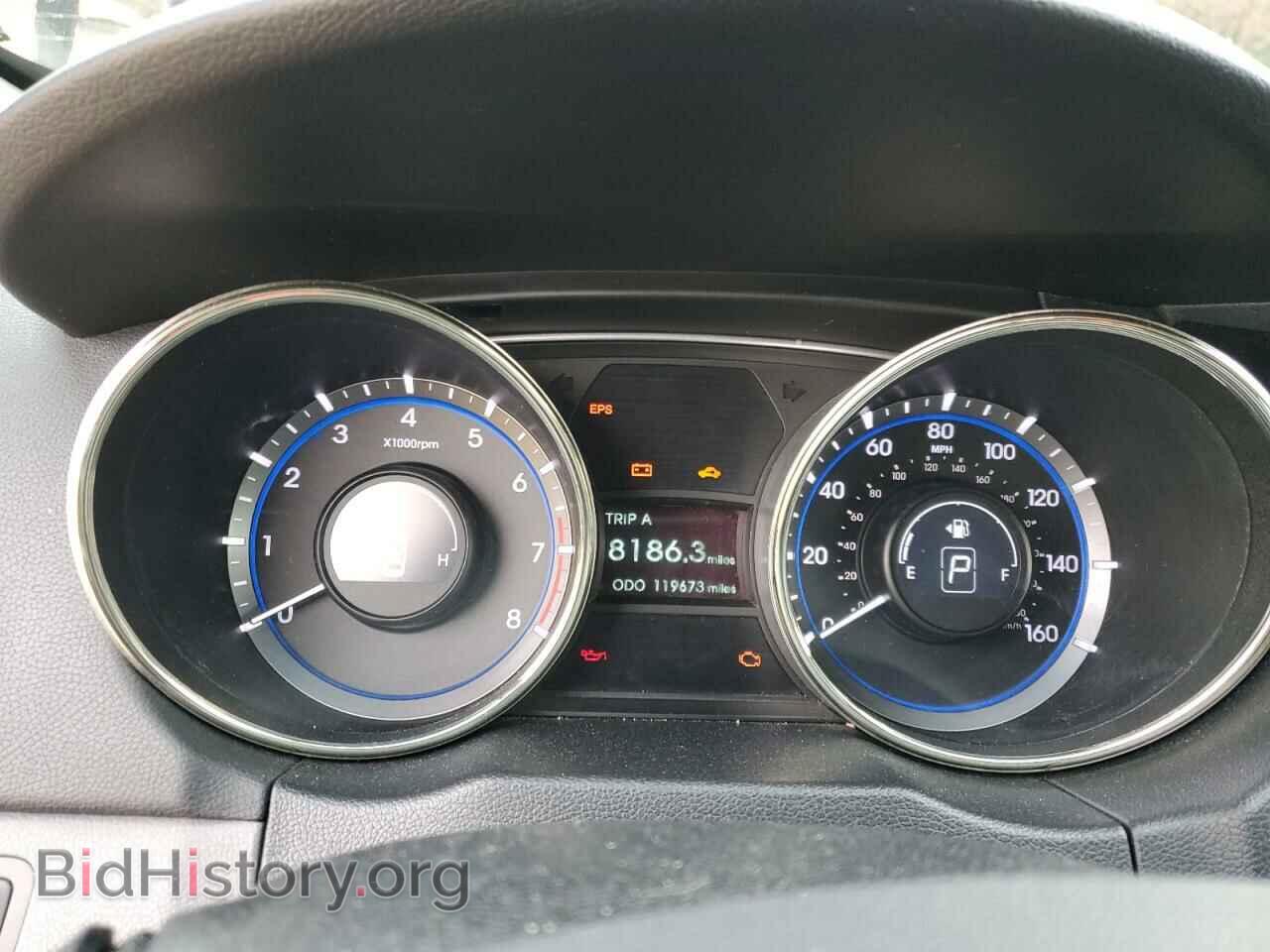 2012 HYUNDAI SONATA - VIN: 5NPEC4AB4CH411221 - Фото 9