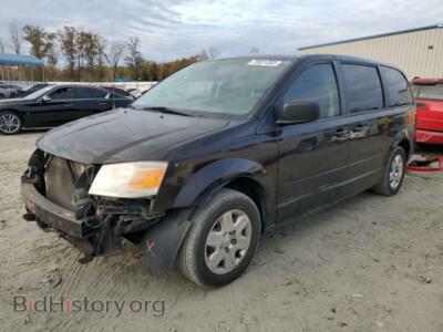 2010 Dodge CARAVAN Grand Cara, black — VIN 2D4RN4DE8AR248402, Copart