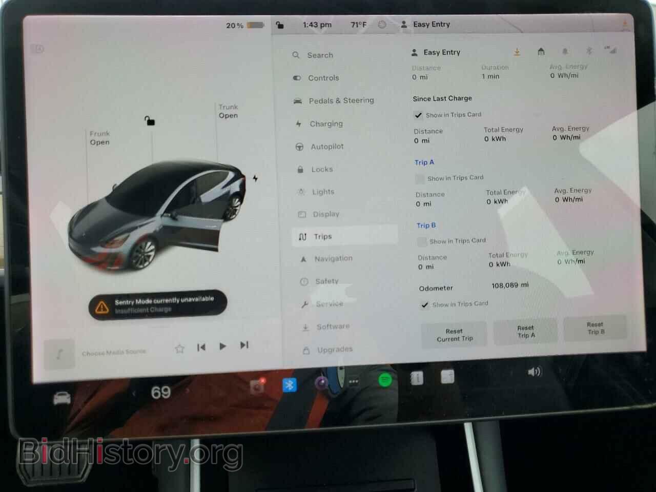 2018 TESLA MODEL 3 - VIN: 5YJ3E1EA2JF052903 - Фото 9