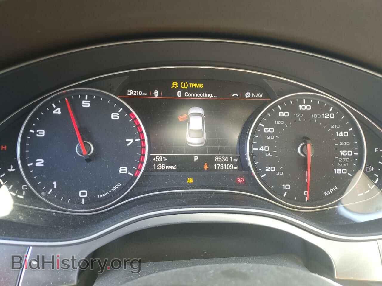 2014 AUDI A6 - VIN: WAUGFAFCXEN091581 - Фото 9