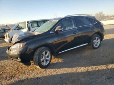 2012 Lexus RX350 RX 350, черный — VIN 2T2BK1BA8CC125073, Copart