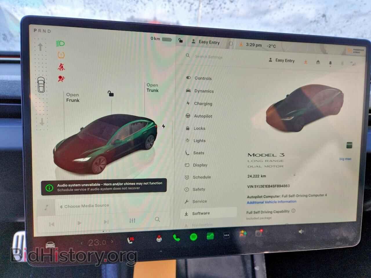 2025 TESLA MODEL 3 - VIN: 5YJ3E1EB4SF894863 - Photo 9