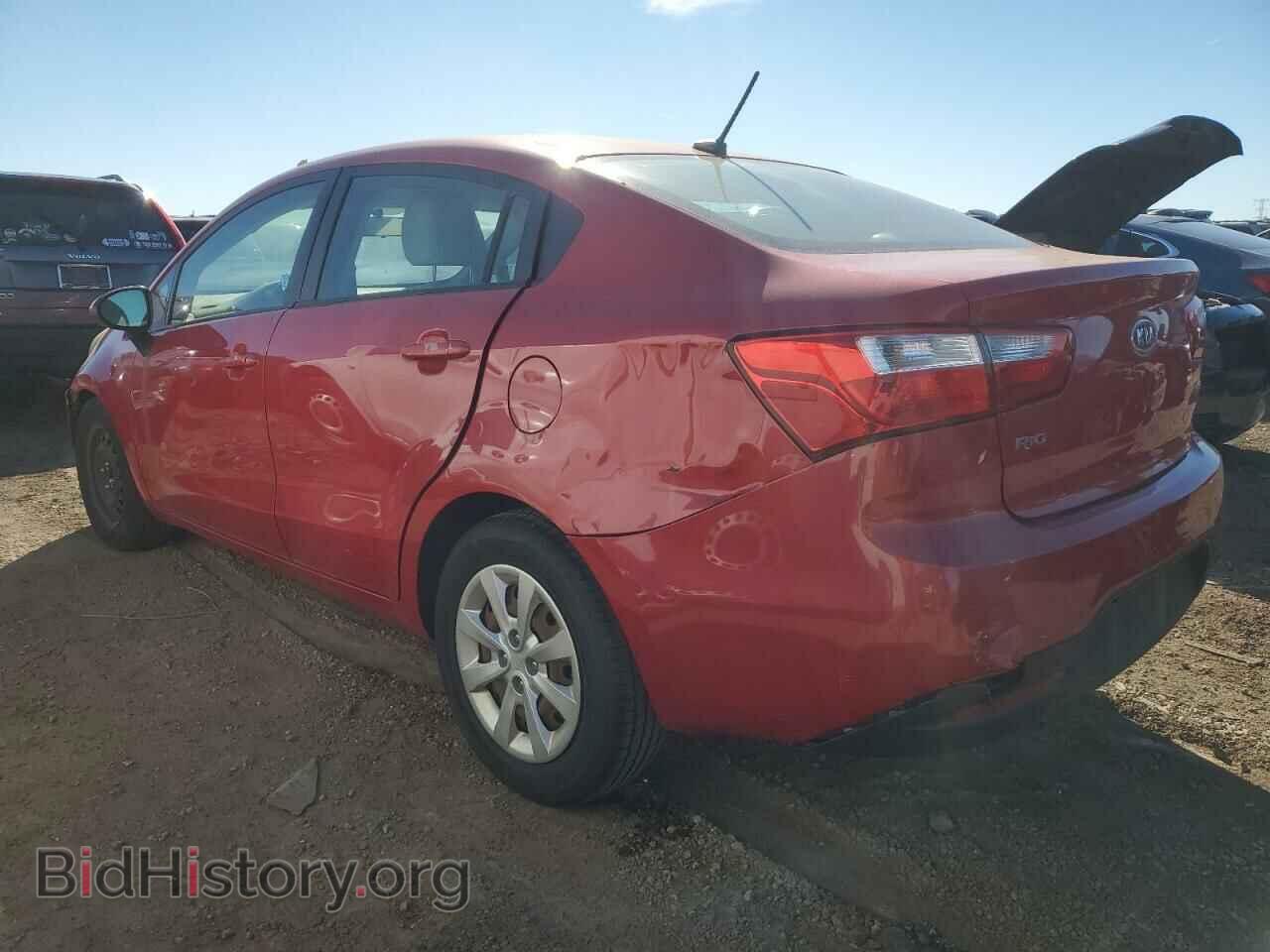2012 KIA RIO - VIN: KNADM4A3XC6073090 - Фото 2