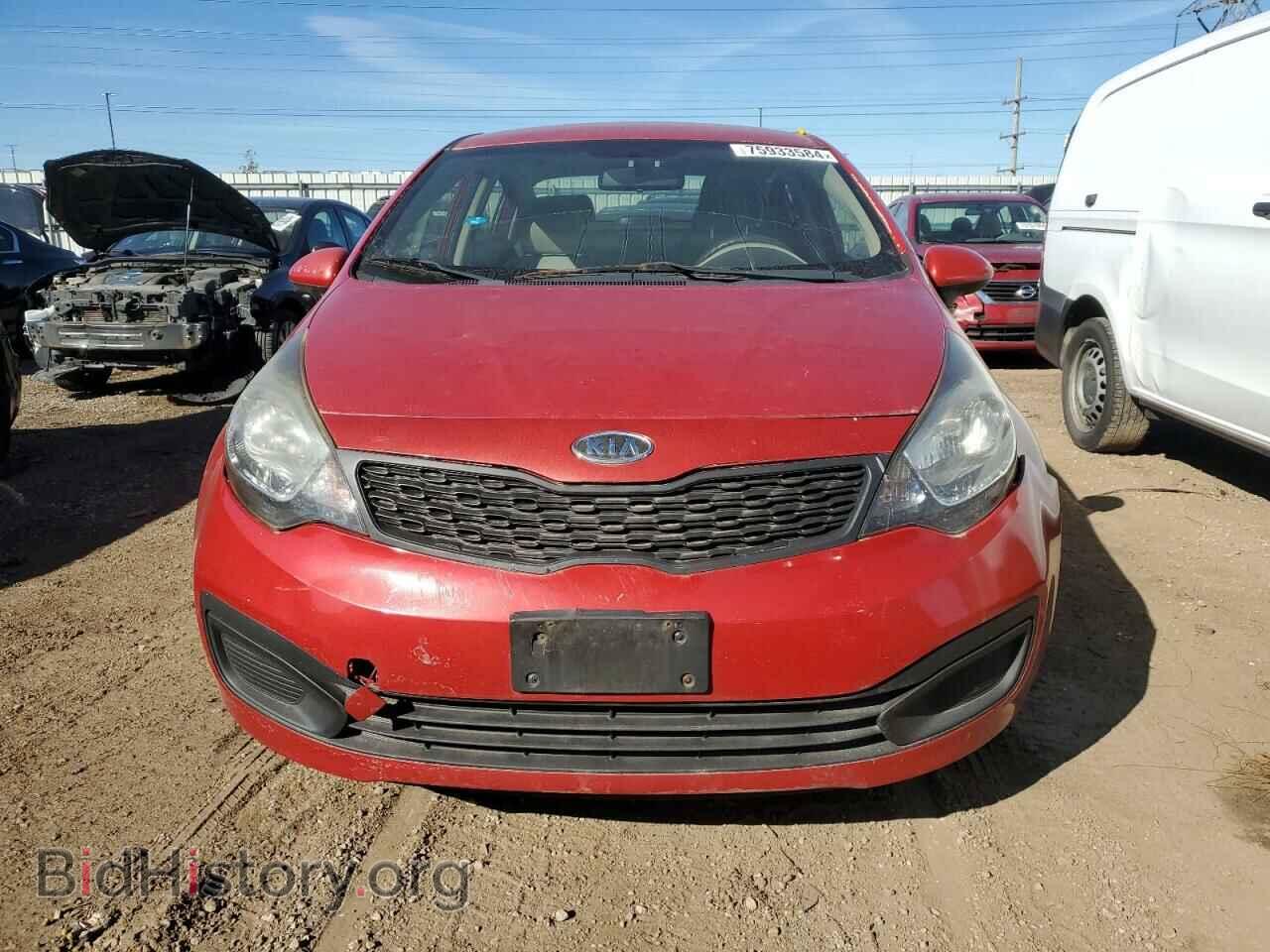 2012 KIA RIO - VIN: KNADM4A3XC6073090 - Фото 5