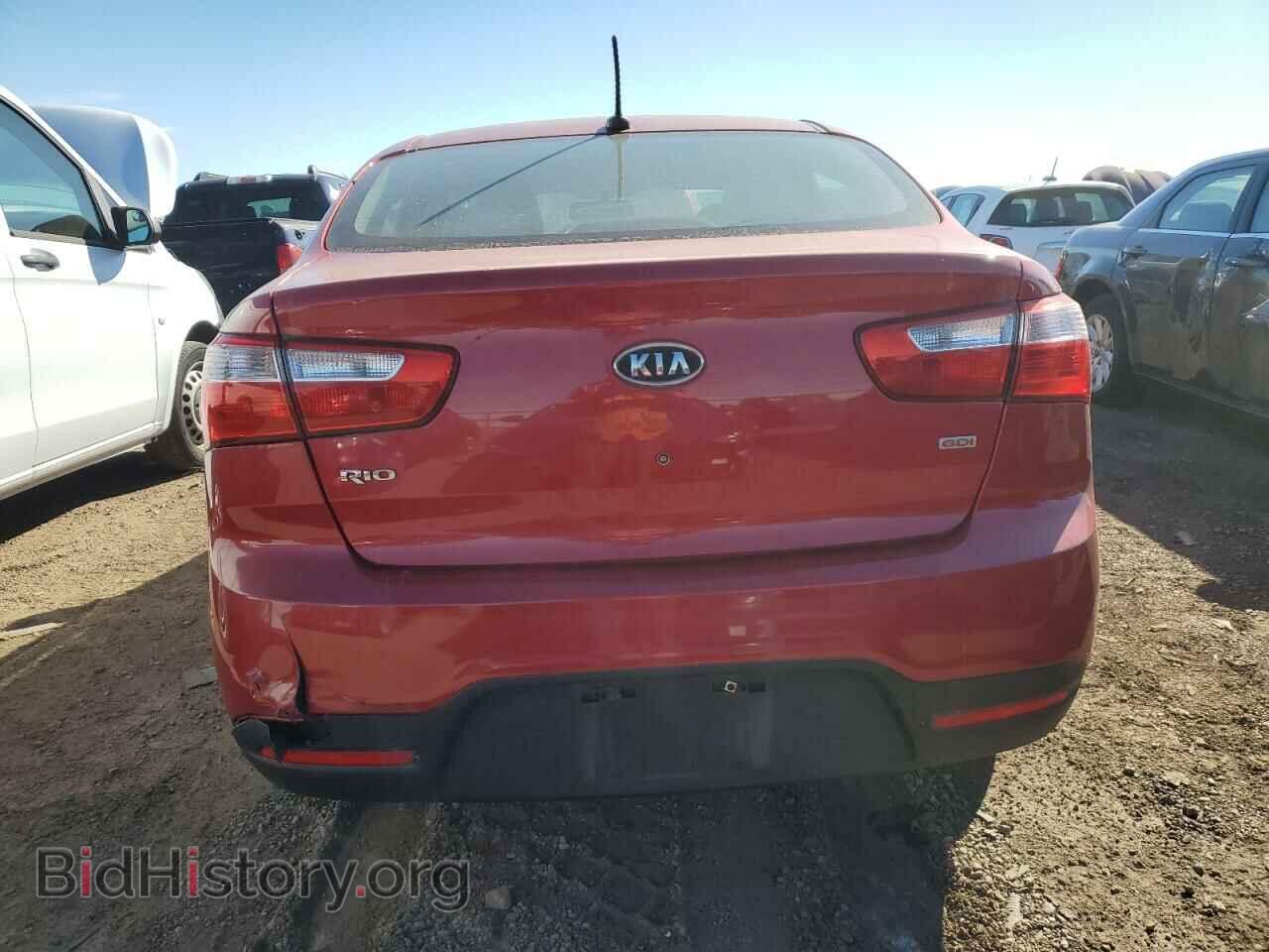 2012 KIA RIO - VIN: KNADM4A3XC6073090 - Фото 6