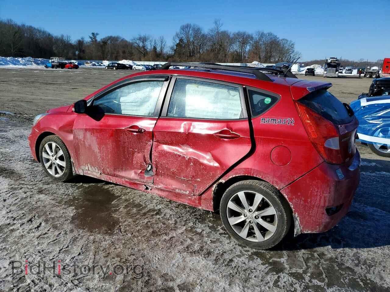 2013 HYUNDAI ACCENT - VIN: KMHCU5AEXDU100027 - Photo 2