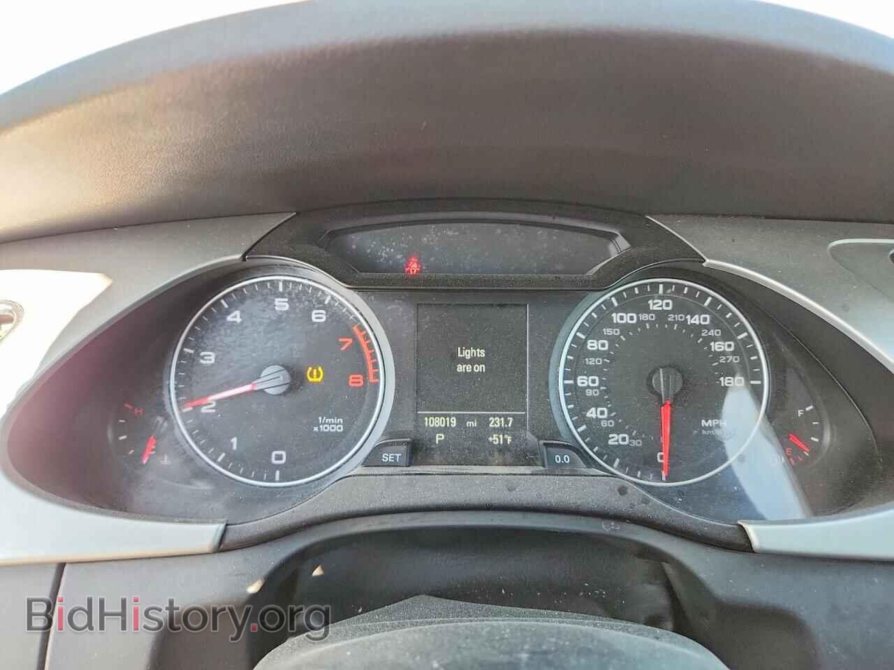 2011 AUDI A4 - VIN: WAUWFAFL4BA172039 - Фото 9