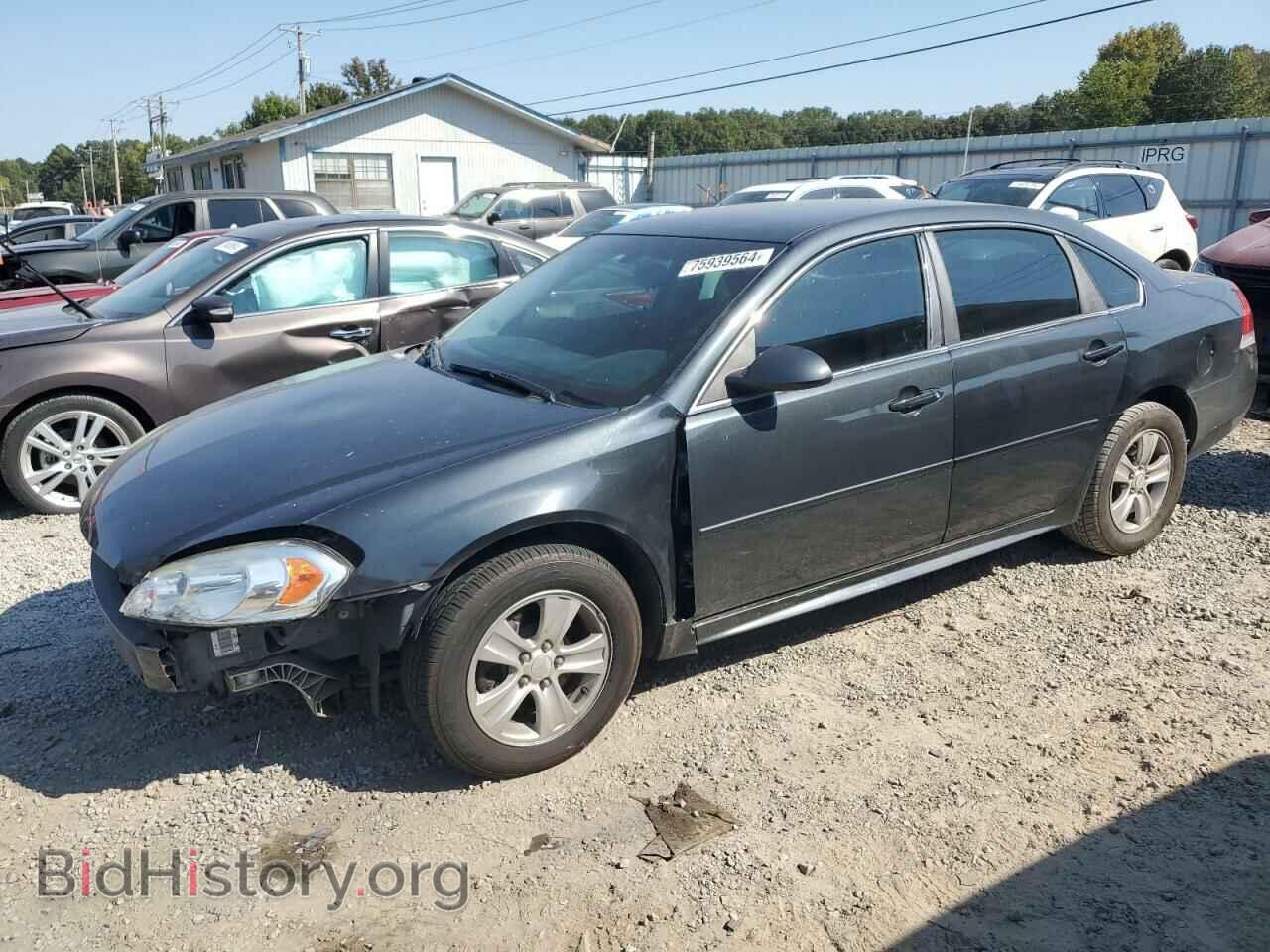 Фотография 2G1WF5E38C1276825 - CHEVROLET IMPALA 2012